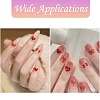 7 Sheets 7 Styles Valentine's Day Theme Paper Nail Art Sticker DIY-CJ0002-86-7