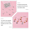 48Pcs 8 Style Valentine's Day Theme Alloy Pendants FIND-GA00001-94-4