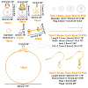 DIY Earring Making Kit DIY-PH0003-61-5