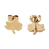 PVD Vacuum Plating 304 Stainless Steel Stud Earrings for Women EJEW-A048-42A-G-2