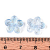 Baking Paint Transparent Glass Beads DGLA-N014-08A-08-3