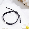 1Pc Adjustable Nylon Cord Braided Bracelets for Women Men BJEW-LP0001-34P-P-3