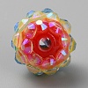 Resin Rhinestone Beads RESI-WH0031-02S-2