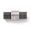 Tibetan Style PVD Vacuum Plating 304 Stainless Steel Magnetic Clasps with Glue-in Ends STAS-G276-30AS-1