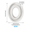1Pc Plastic Oval Bobbin Holder AJEW-TA0003-08C-3