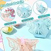 30Pcs 6 Colors European Style Hollow Butterfly Wedding Dress Paper Candy Gift Packaging Boxes CBOX-CJ0001-01-3