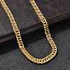 5.5MM 304 Stainless Steel Cuban Link Chain Necklaces for Men LS-NJEW-B134-08A-G-2