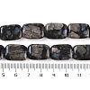 Natural Glaucophane Beads Strands G-C141-C01-03-5