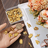 48Pcs 6 Styles Biblical Theme Tibetan Style Alloy Pendants FIND-SC0013-40G-3