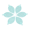 430 Stainless Steel Filigree Pendants X-STAS-S108-01C-1