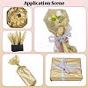 32Pcs 2 Style Rectangle Paper Bouquet Wrapping DIY-GF0011-31-4