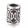 304 Stainless Steel European Beads OPDL-G010-07AS-14B-1