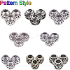 Tibetan Style Alloy European Large Hole Beads MPDL-NB0001-03AS-3