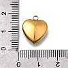 201 Stainless Steel Pendants STAS-F318-01B-G-3