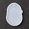 Christmas Theme DIY Snowman Pendant Silicone Statue Molds LS-DIY-K054-10-1