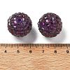 Acrylic Rhinestone Beads OACR-D307-01G-20mm-3