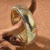 304 Stainless Steel Stretch Bracelets for Women Men BJEW-A031-02B-G-5