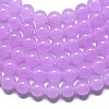 Natural Malaysia Jade Beads Strands G-L645-C01-8mm-08-4