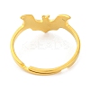 Animal 201 Stainless Steel Adjustable Rings for Women RJEW-D082-05F-3