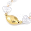 Rack Plating Brass Beaded Bracelets BJEW-P341-07C-G-2