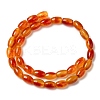 Natural Dyed White Jade Beads Strands G-M402-A01-06-4