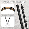 10Pcs Resin Firm Headband Non-slip Strip FIND-SP0020-62-3