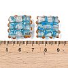 Handmade Gold Sand Lampwork Beads LAMP-L082-01A-3