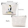 Polycotton Canvas Storage Bags ABAG-WH0029-077-2