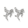 Brass Micro Pave Cubic Zirconia Pendants KK-H460-54P-1