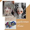Craft Plastic Doll Eyes Stuffed Toy Eyes DIY-PH0009-37-6