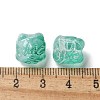 Baking Paint Transparent Glass Beads GLAA-C035-01M-3
