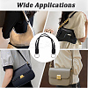 2Pcs Braided PU Leather Handles PURS-CL0001-18C-5