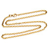 PVD Vacuum Plating 304 Stainless Steel Cable Chain Necklace NJEW-S420-004G-4