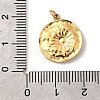 304 Stainless Steel Rhinestone Pendants STAS-B093-08G-3