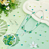 5 Colors Transparent Glass Beads Sets FGLA-PH0001-11A-02-4