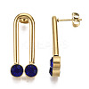 201 Stainless Steel Stud Earrings X-STAS-R115-27A-G-3