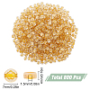 800Pcs Transparent Acrylic Beads TACR-SC0001-40-2
