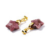 Natural Rhodonite Charms G-N326-142-05-3