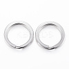 Tarnish Resistant 304 Stainless Steel Split Key Rings LS-STAS-P177-1.5x15mm-P-1