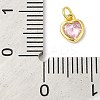 925 Sterling Silver Birthstone Charms STER-M0120-02E-G-3