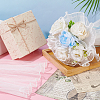 Wrinkled Wavy Polyester Flower Bouquets Wrapping Packaging FIND-WH0110-751A-5