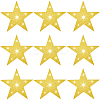 60Pcs Paper Glitter Star Wall Decoration AJEW-SP0001-17A-1