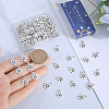 100Pcs Tibetan Style Alloy Charms FIND-SC0010-75B-3
