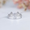 Ghost & Pumpkin 925 Sterling Silver Finger Rings FS-WGB9B73-07-1