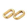 Ion Plating(IP) 304 Stainless Steel Spring Gate Ring X-STAS-Q215-54G-2