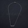 Non-Tarnish 201 Stainless Steel Pendant Necklaces NJEW-S105-JN520-1-2