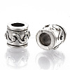 Tibetan Style Alloy European Beads TIBE-S320-080AS-LF-1