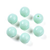 Opaque Solid Color Glass Beads LS-GLAA-N007-8mm-A12-1