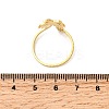304 Stainless Steel Cuff Rings for Women RJEW-F193-04G-3