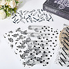 8Pcs 8 Styles PVC Plastic Waterproof Decorative Sticker Labels DIY-SP0004-93A-3